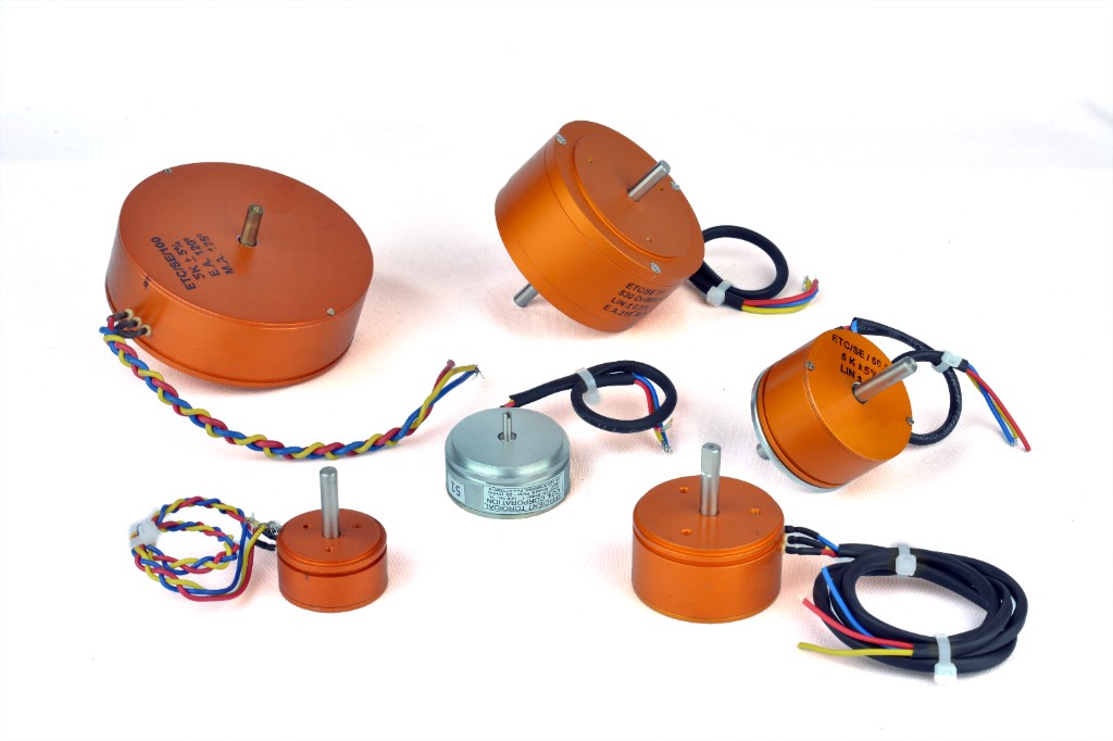 ETCC ETC/SE servo potentiometer range — multiple sizes and configurations
